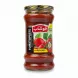 Glass jar of Khoushab tomato paste with label showing tomatoes and brand name