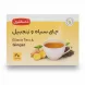 Mostafavi Black Tea & Ginger front packaging with cup of tea and ginger root