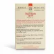 Palanquin Red Bush Spiced Tea back packaging with product details and instructions
