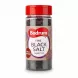 Bodrum Fine Black Salt shaker bottle with red lid