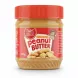Jar of Heera Smooth Peanut Butter with red lid and label on a white background