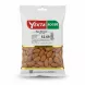 Pack of Yekta Foods raw almonds, transparent packaging showing brown almonds