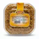Anjoman Honey Konjed Sesame Sohan packaged in clear plastic container with label