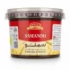 Side view of Persia Samanoo wheat sprout dessert container showing brand and product name
