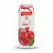 Takdaneh branded carton of natural pomegranate juice with pomegranate fruit image