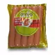 Pack of Donya jumbo beef sausages with cheese in yellow packaging