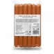 Back view of Melis chicken and beef sausages packaging with nutritional info