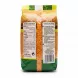 Back view of Sofra Red Split Lentils resealable bag with nutritional info and storage details