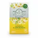 Ahmad Tea Camomile & Lemongrass Infusion front packaging with floral design