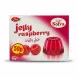 Sofra Raspberry Flavoured Jelly front packaging showing jelly and raspberries