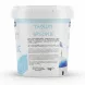Luxlait Greek Style Natural Yogurt 1kg tub side with nutritional info
