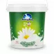 Dairy Day Natural Cow's Milk Yoghurt 1kg tub front label green with white flower design