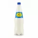 Bottle of Doogh Ajeeli traditional yogurt drink with blue cap and yellow-blue label