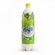 Bottle of Anjoman Carbonated Mint Yoghurt Drink front view