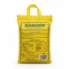 Karoon Extra Long 1121 Basmati Sella Rice bag back with cooking instructions and nutrition