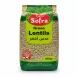 packaged green lentils bag labeled Sofra brand