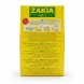 ZAKIA Fine Couscous packaging back with preparation instructions