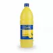Yellow plastic bottle of Cortas lemon juice substitute with blue label