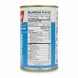 Nutrition facts and ingredients label on Badr Pinto Beans can