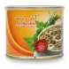 Anjoman Ash Reshte Soup can side label with name and illustration