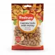Bodrum brand cashew nuts with honey in a resealable transparent pouch