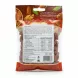 Bodrum Almonds with Lemon resealable pack back with ingredients and nutrition