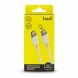 budi USB Type-C charge and sync cable in yellow packaging