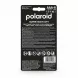 Back of Polaroid Super Heavy Duty AAA battery pack with usage instructions and barcode