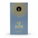 Blue and gold decorative packaging box of Wadi Al Romancia Eau de Parfum
