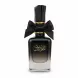 Bint Hooran perfume bottle with black gradient glass and black bow