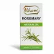 Ilham Rosemary Natural Oil packaging front with rosemary illustration