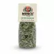 Mumcu Tea Lemon Balm dried leaves in clear plastic packaging