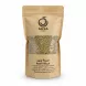 Packaged cracked roasted green wheat by Jaffa Food, showing details of the grain