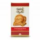 Back of Naderi walnut filled cookies box with product logo and cookies image