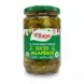 Jar of Village brand sliced pickled jalapeno peppers