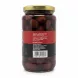 Back label of Ideal Brand Kalamata Olives with nutritional info