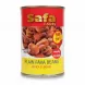 Safa Foods tin of plain whole fava beans front label