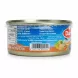 Durra Tuna Chunks can side view with nutritional info and barcode