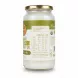 Back label showing nutrition information of NaturiFresh Organic Virgin Coconut Oil