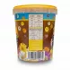 Back of Cebon El Mordjene Assila honey tub showing nutritional information and barcode
