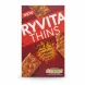 Ryvita Thins Smoky BBQ Flatbread box front