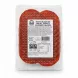 Oasis Turkey Halal Chorizo Slices back packaging with ingredients and nutritional information