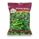 Pack of Taj Bhindi Whole Baby Okra showing front design with green okra image