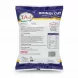 Back of Taj frozen cut okra pack with ingredients and nutrition info