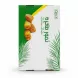 Closed green and white Qpack branded box for deluxe dates