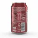 Dr Pepper can back label showing ingredients and nutrition information