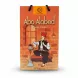 Abo Alabed Wood Coal packaging with man smoking hookah illustration