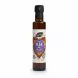 Bottle of Greenfields Pure Flax Oil with labelled front showing flax seeds illustration