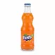 Glass bottle of Fanta orange soda