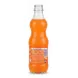 Close-up of Fanta bottle label and ingredients